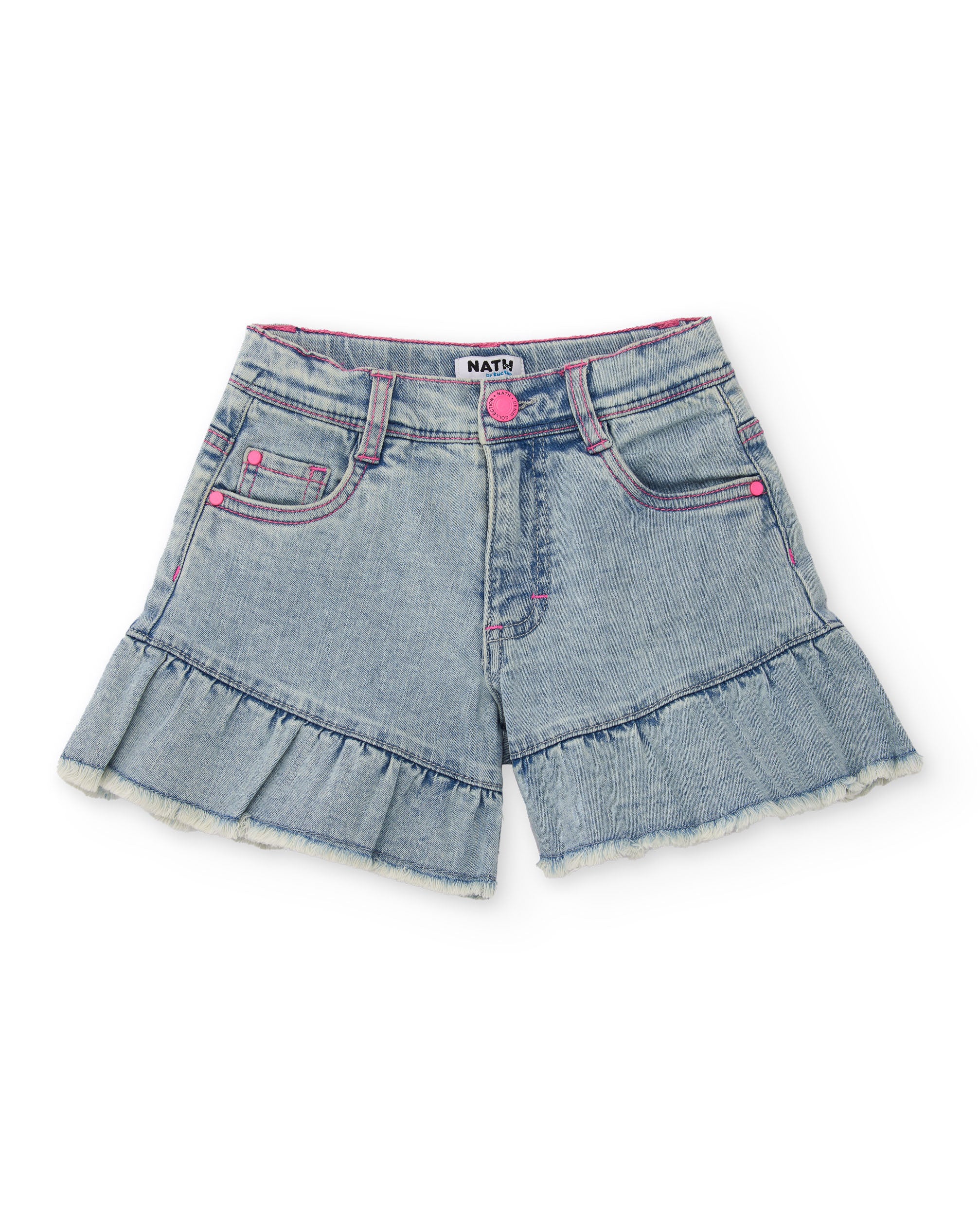TucTuc Bermuda Shorts bambina jeans denim balze