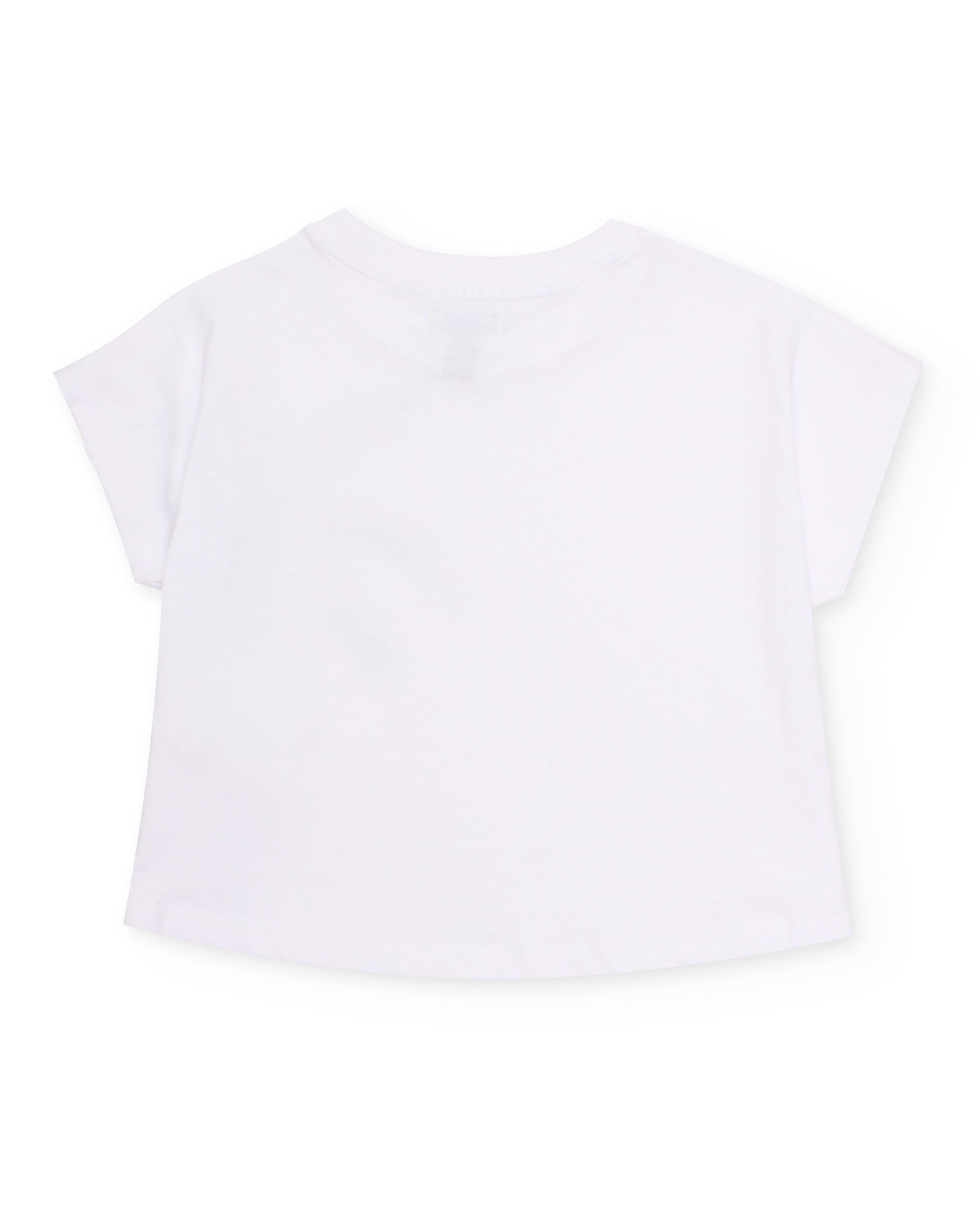 TucTuc Magliette T-shirt bambina palma maglia bianca 8 anni