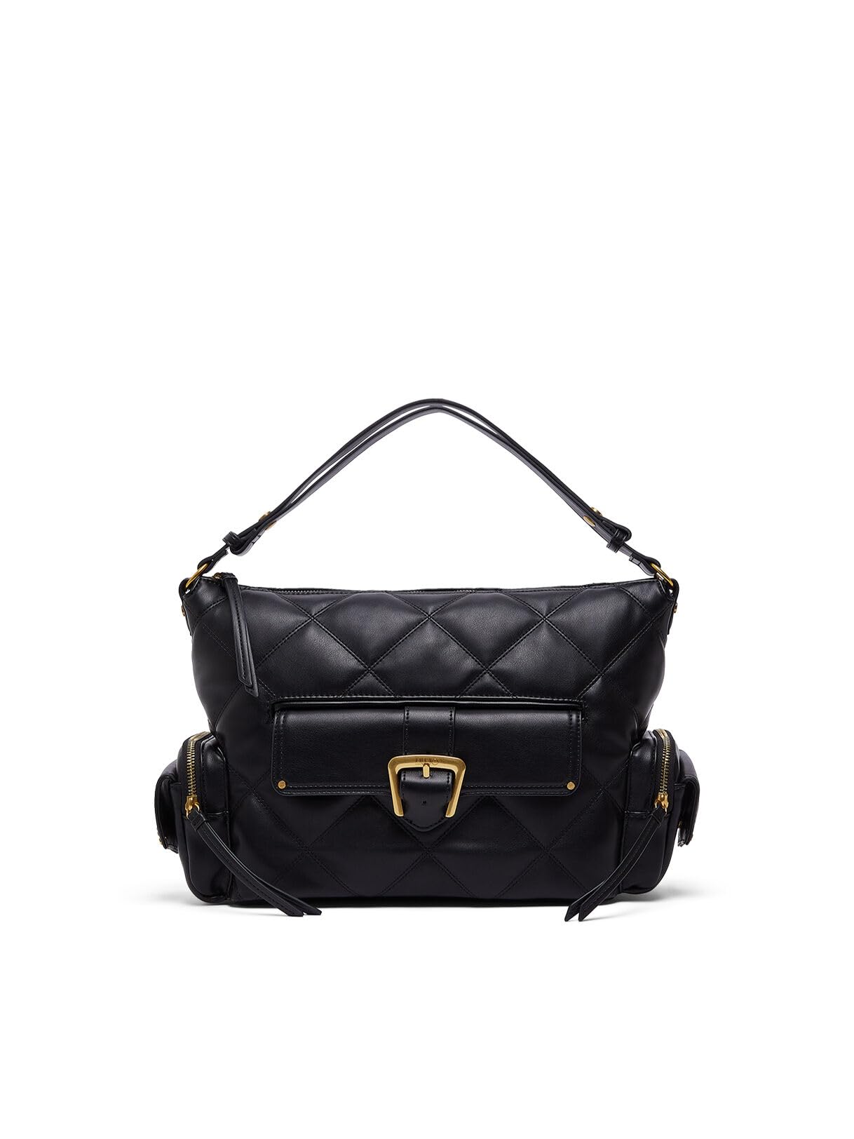 Liu Jo Borse Hobo 22222 Matelassé T_U_ Nera Media