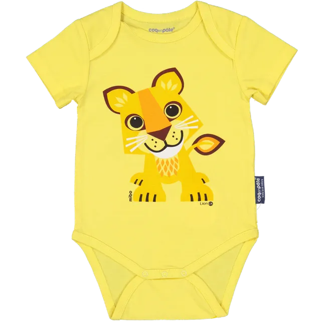 Coq en Pâte Leone body cotone biologico 9-12 mesi