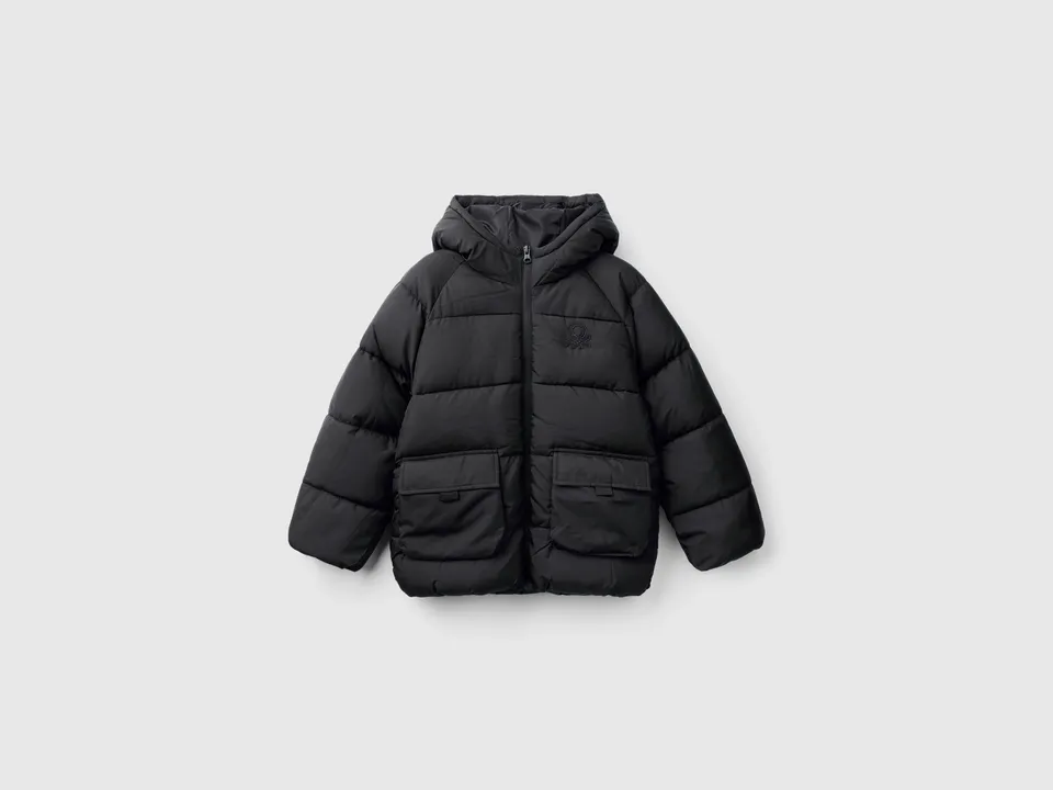 United Colors of Benetton Piumino Rain Defender cappuccio