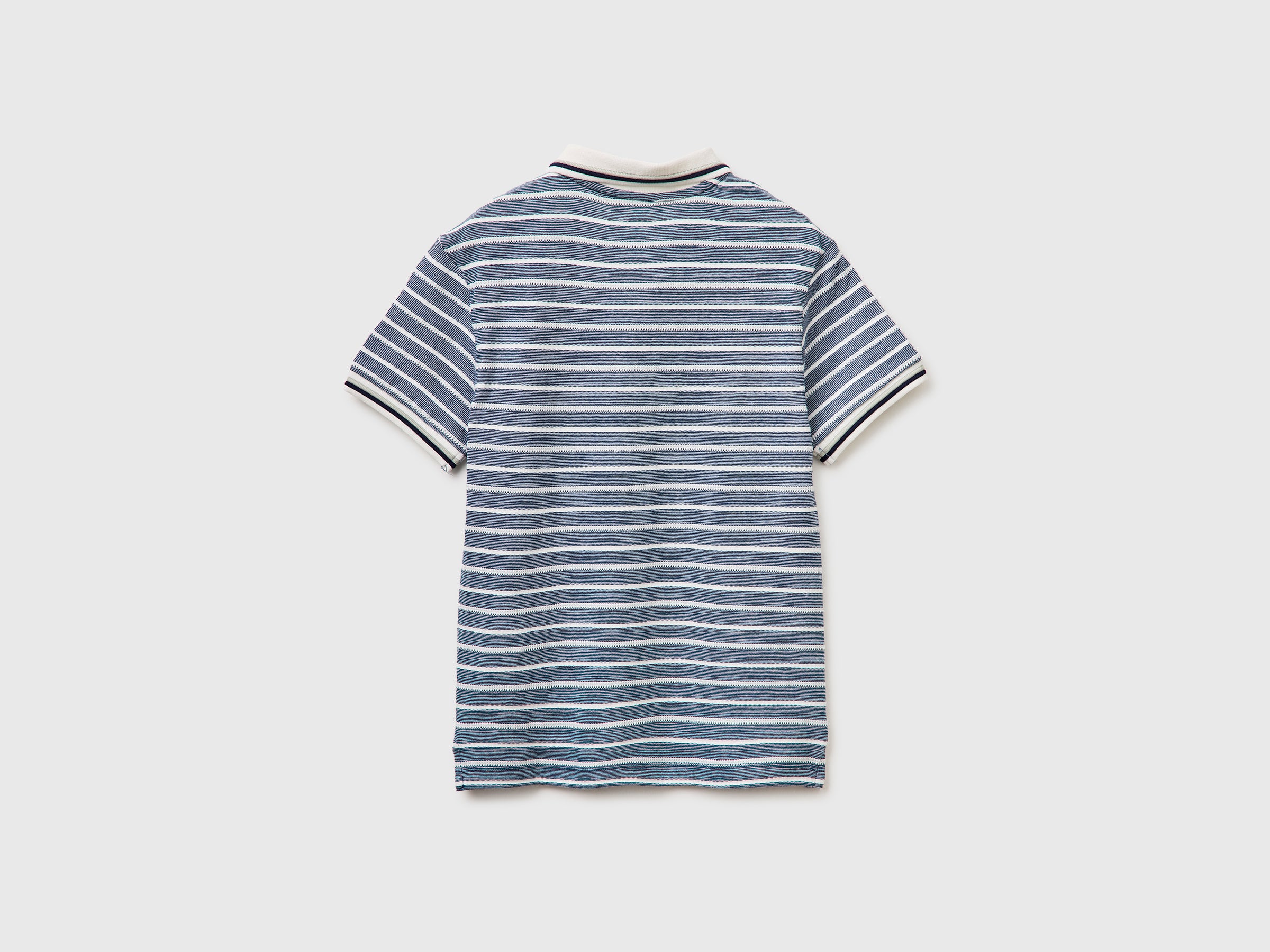 United Colors of Benetton Polo Rig랫폼a Cotone Patch Junior Giorno