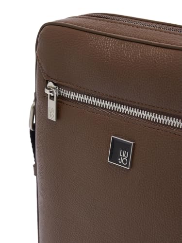 Liu Jo Borse Borsello a Tracolla Marrone Scuro 20x26 cm Zip