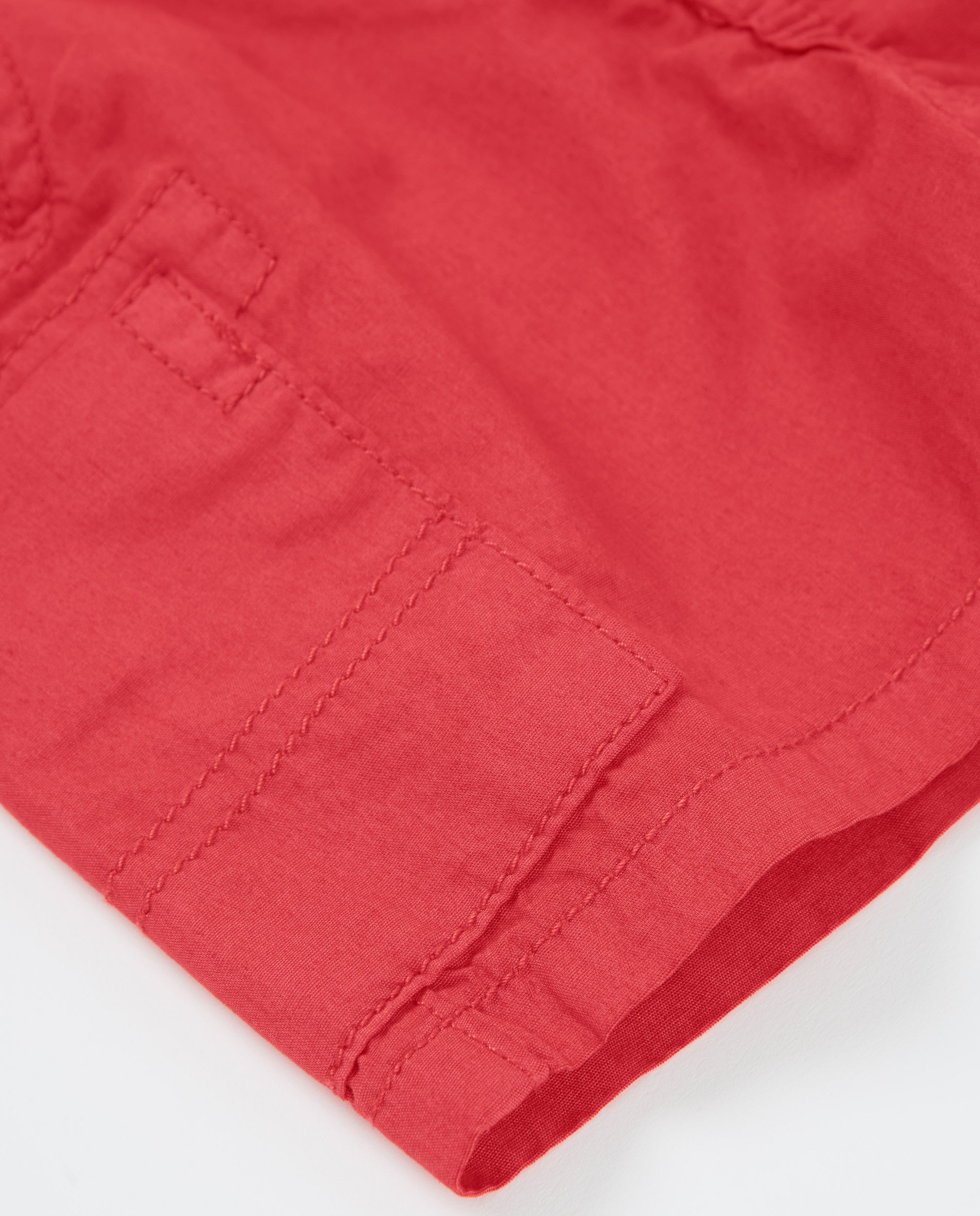 TucTuc Bermuda pantaloncini bimbo Rosso cargo tasche cotone