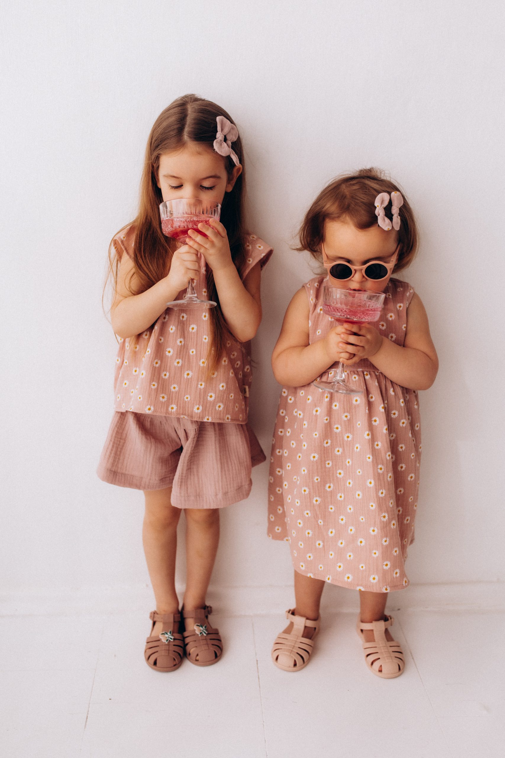 Woolly Organic Dress vestito bambina mussola cotone bio