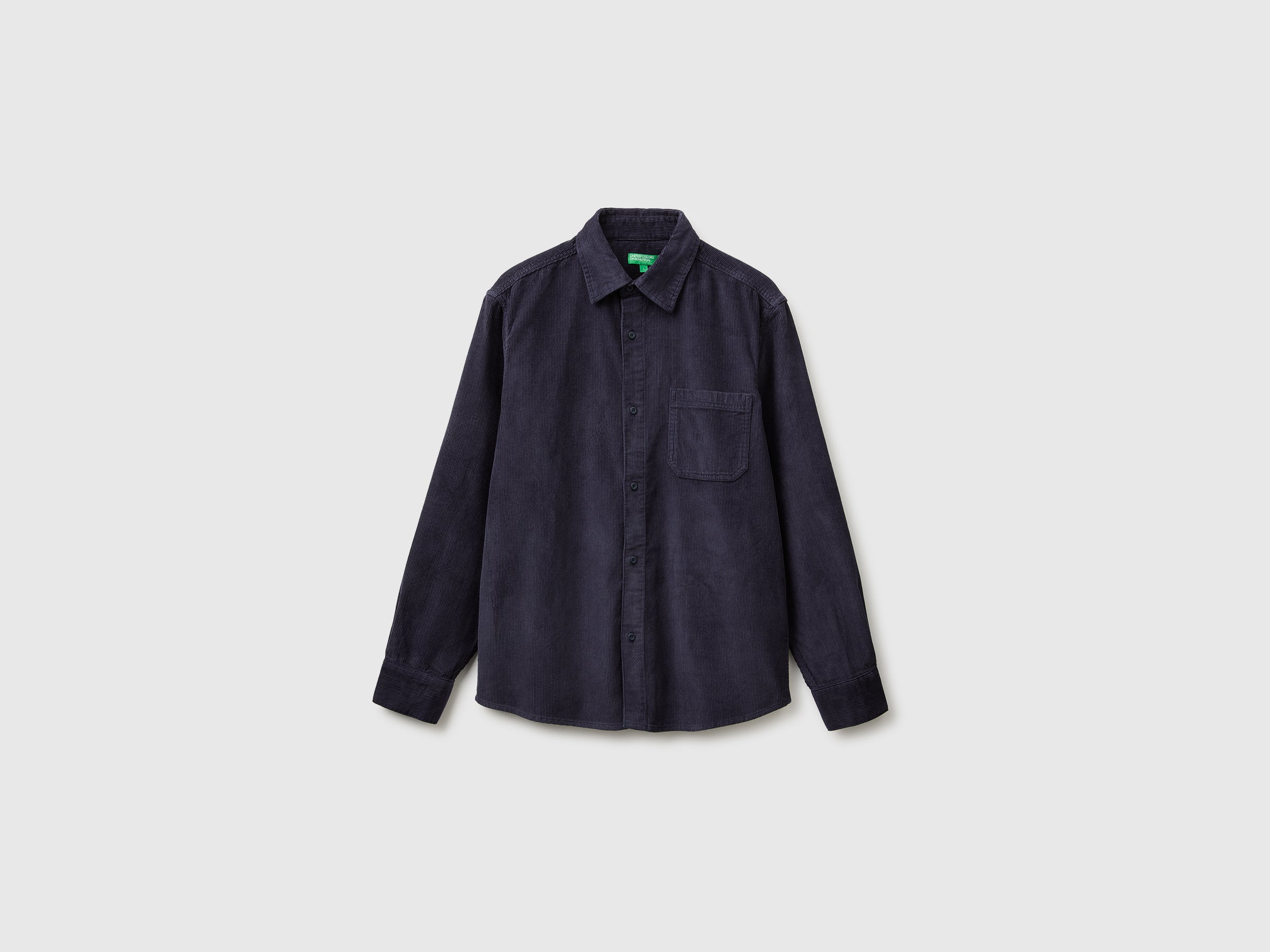 United Colors of Benetton Camicia Velluto Cotone Regular S
