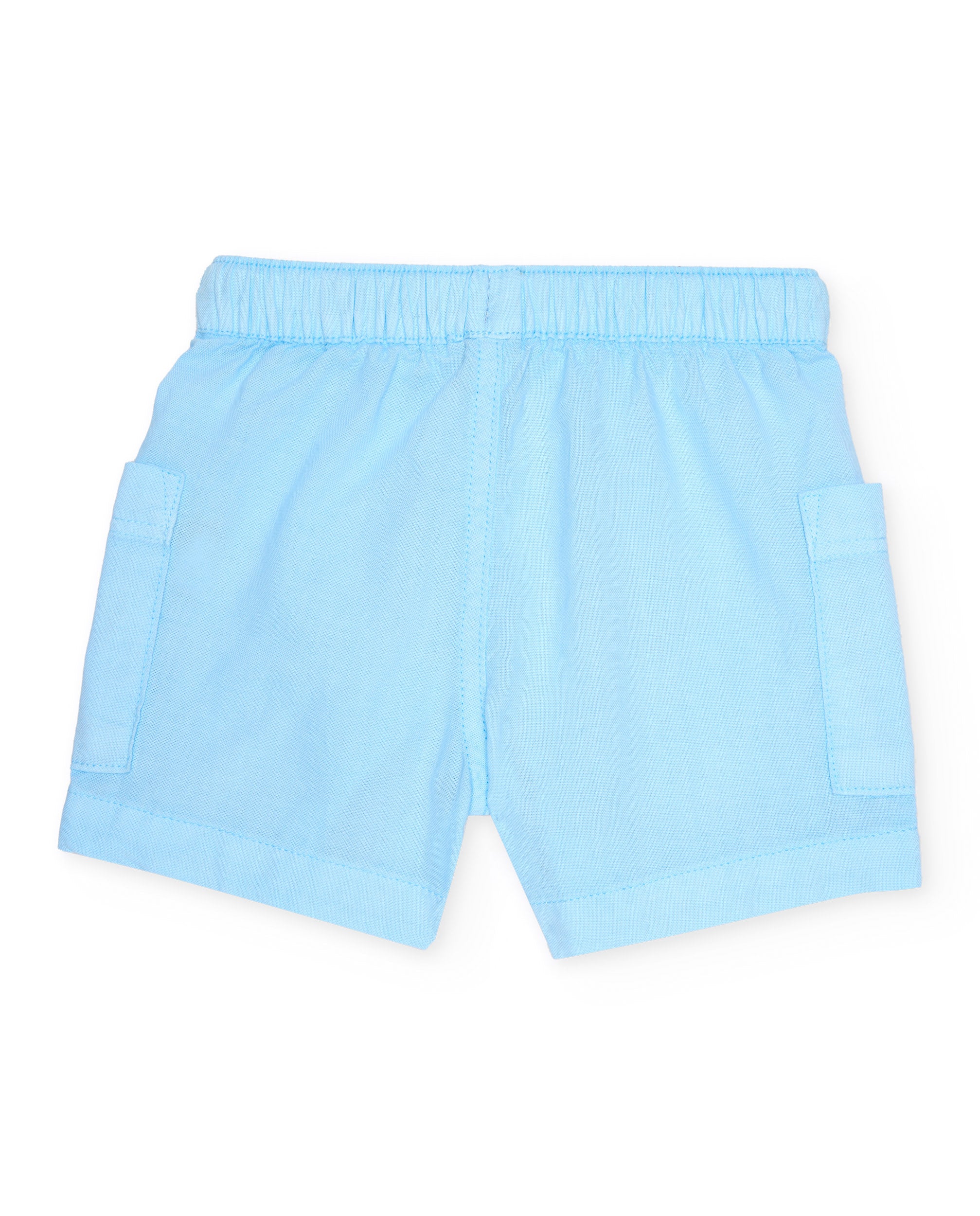TucTuc Bermuda bambino tasche frontali bermuda celeste