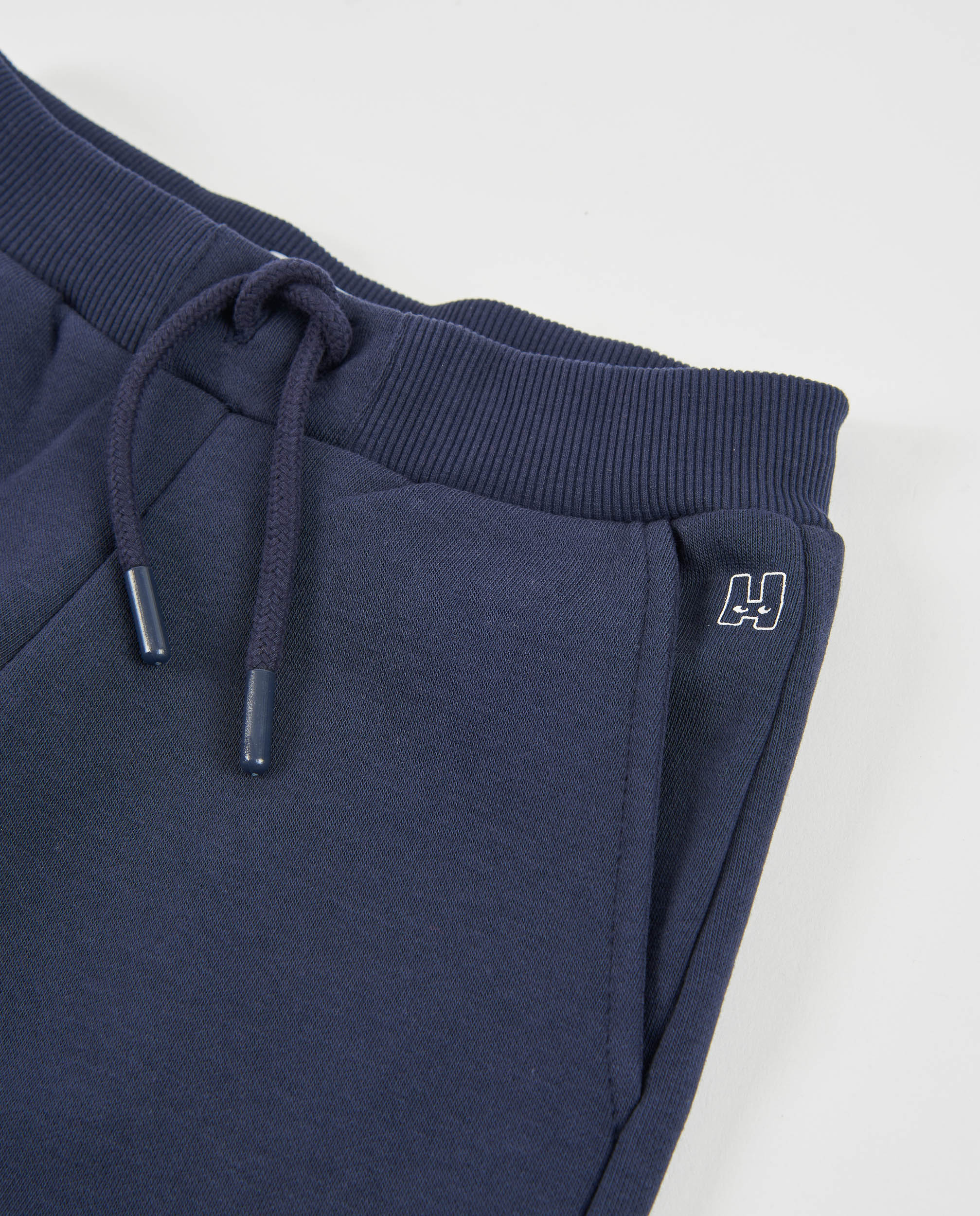 TucTuc Pantaloni felpa bambina gamba dritta blu navy