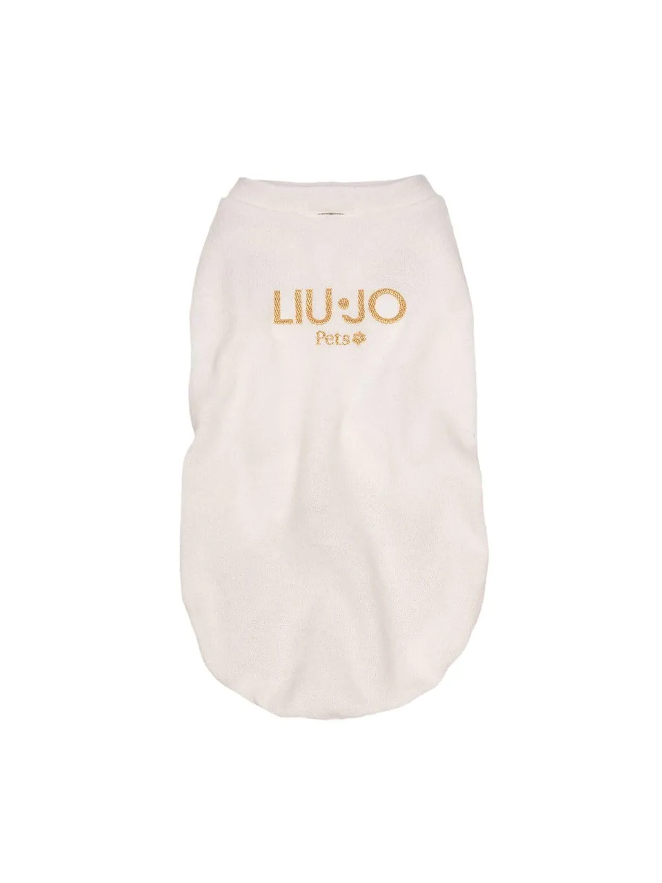 Liu Jo Pets 00106 pullover cane cotone 2XL ricamo lurex