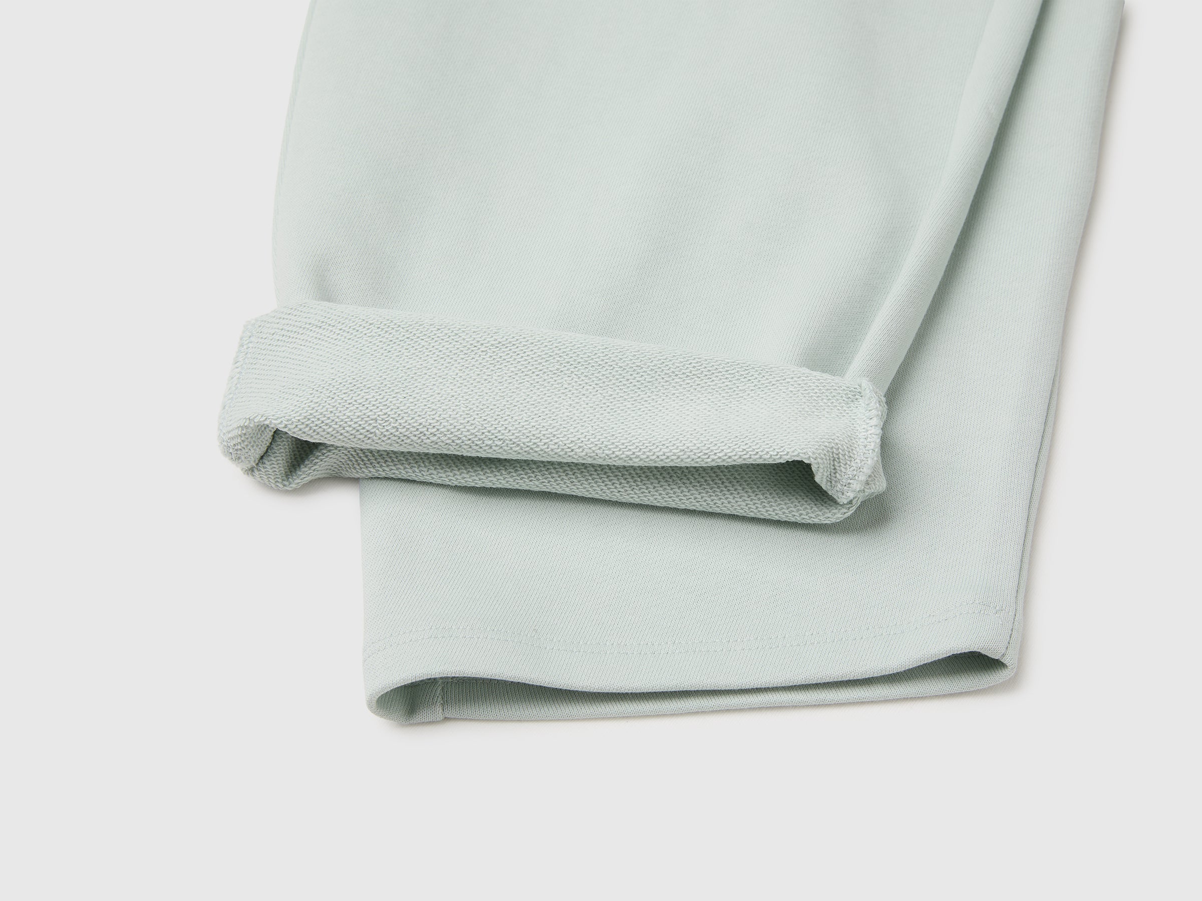 United Colors of Benetton Pantaloni Jogger Felpa Cotone Balloon