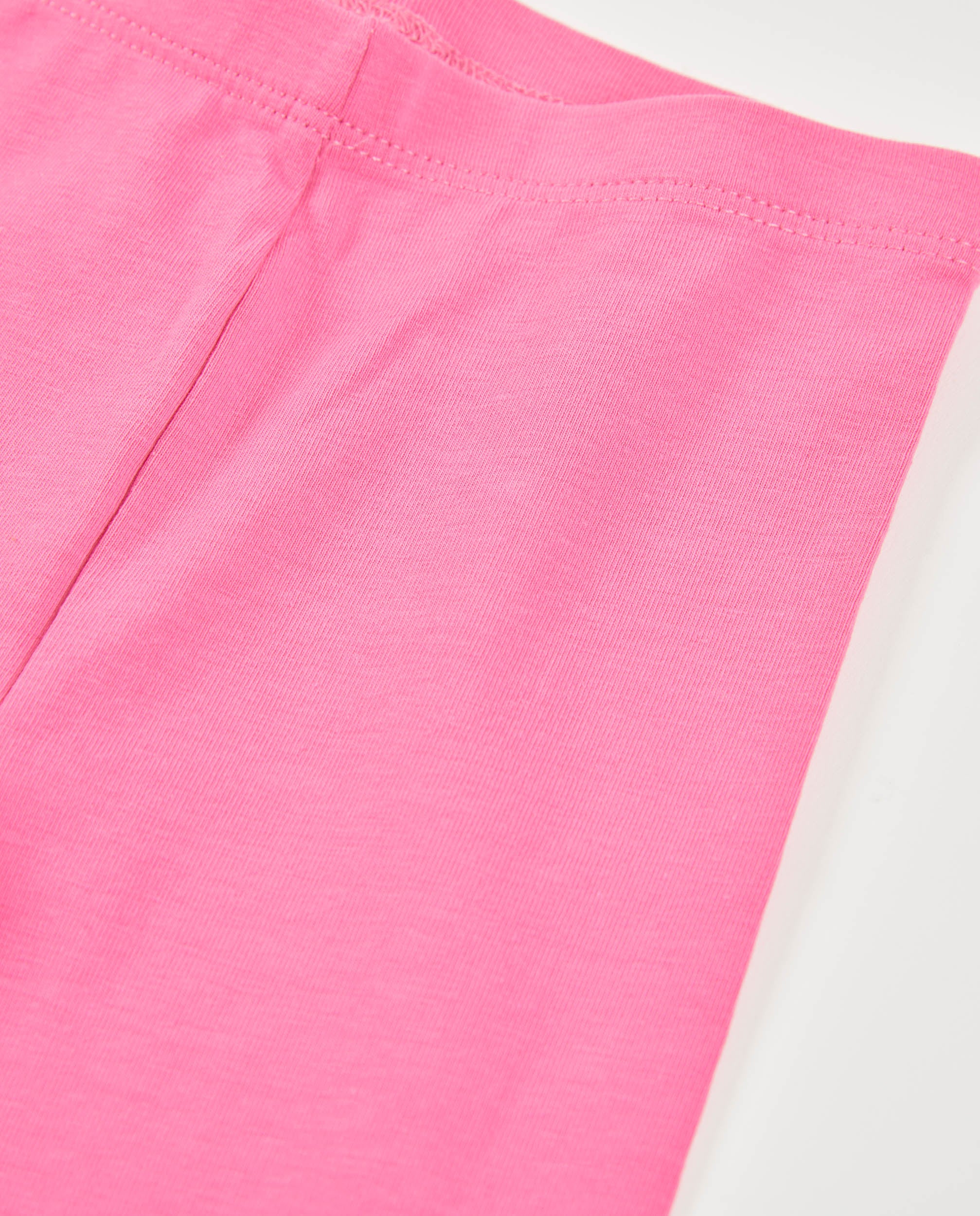 TucTuc Leggings bambina rosa maglia elastica