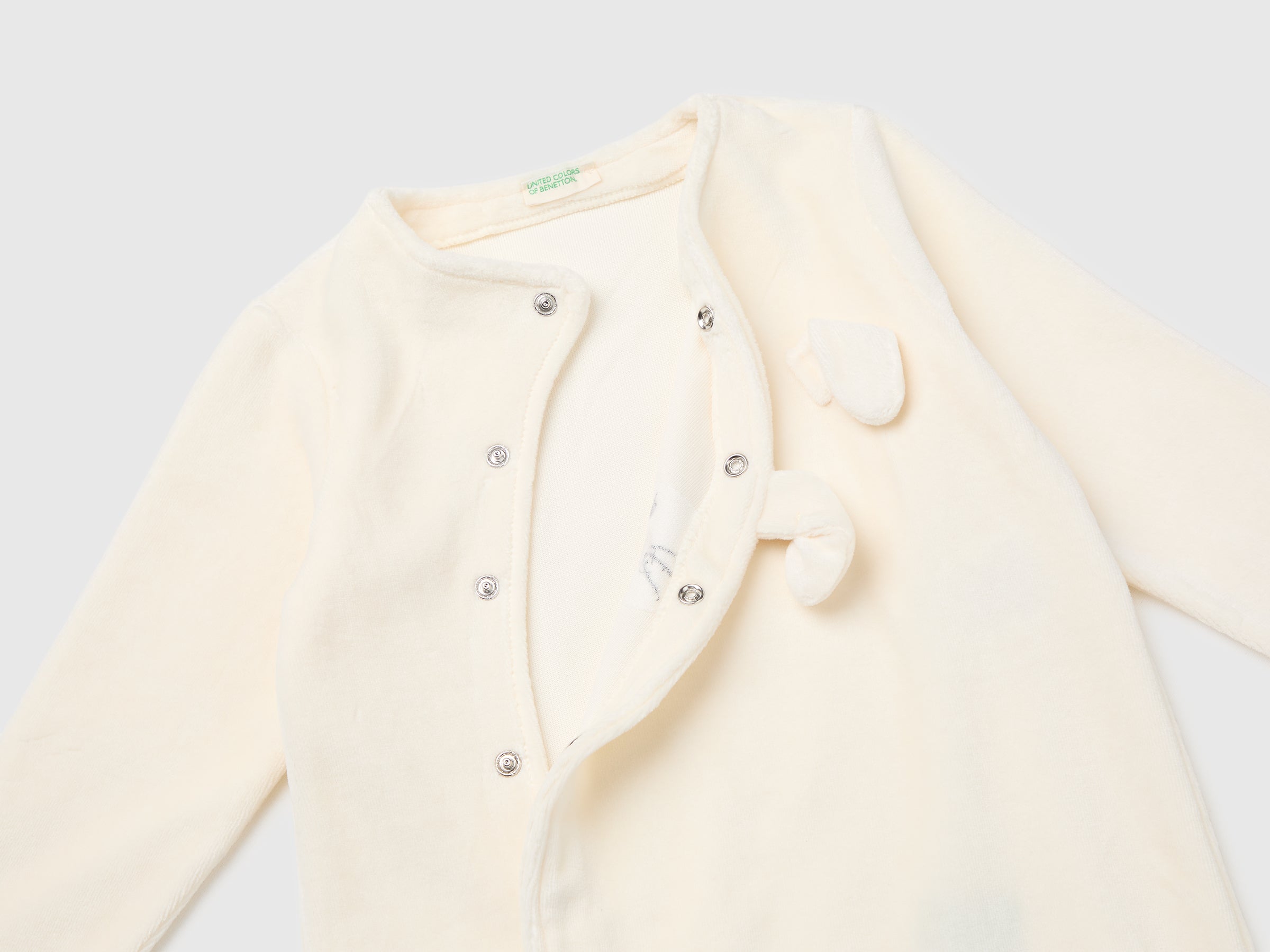United Colors of Benetton Tutina Ciniglia Coniglietto Neonato 68