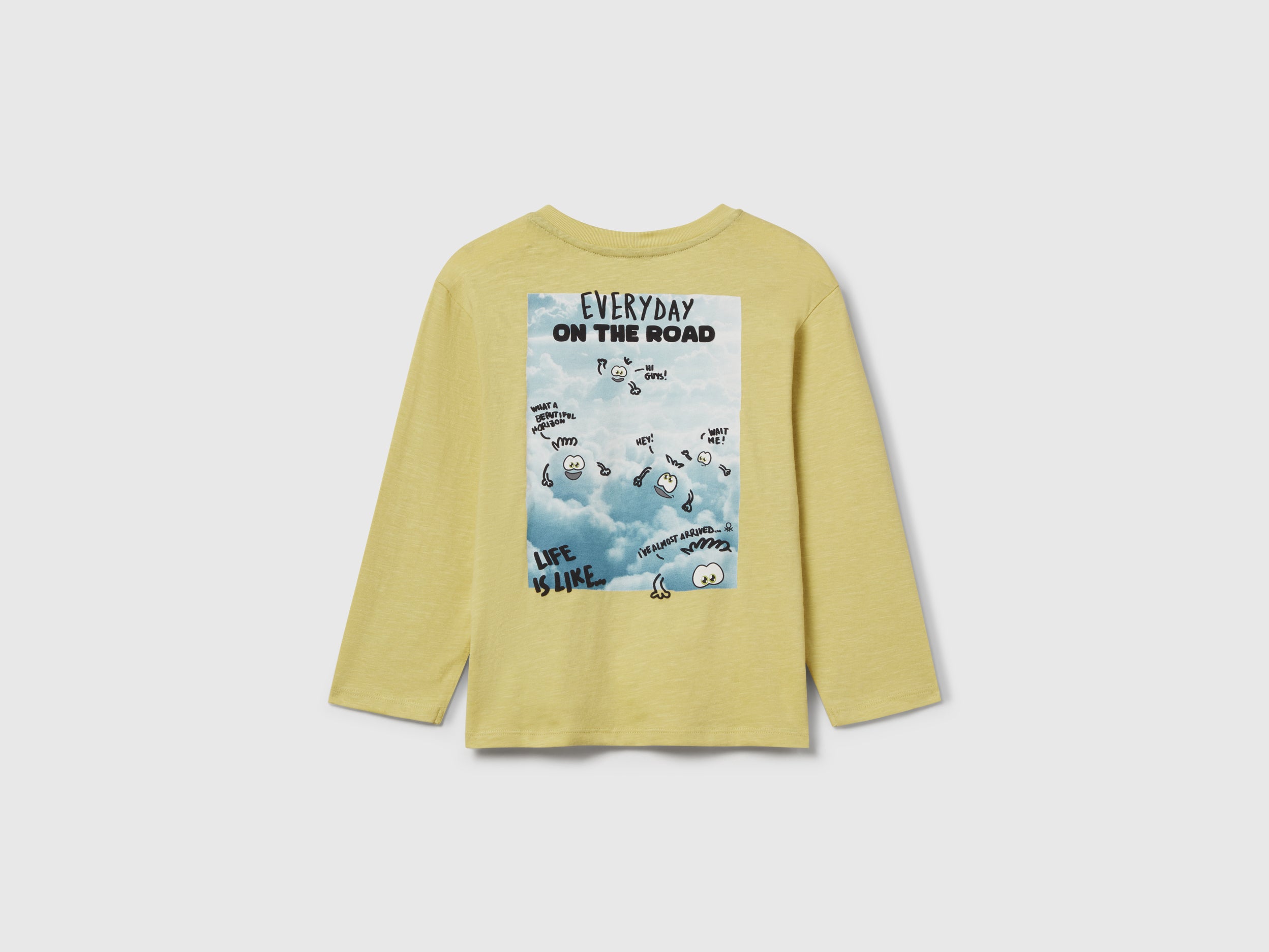 United Colors of Benetton T-shirt mostri cotone bio bimbo