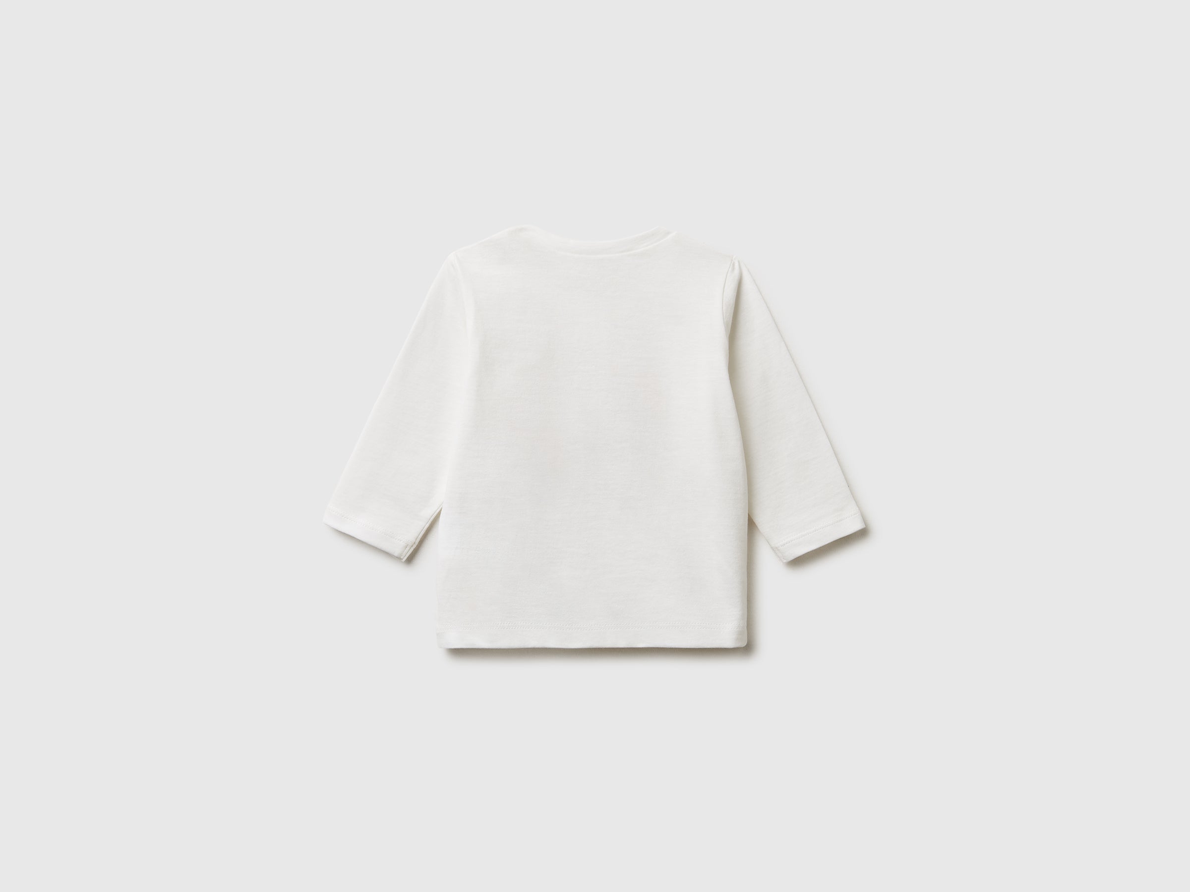 United Colors of Benetton T-Shirt Neonato Cotone Bio Stampa
