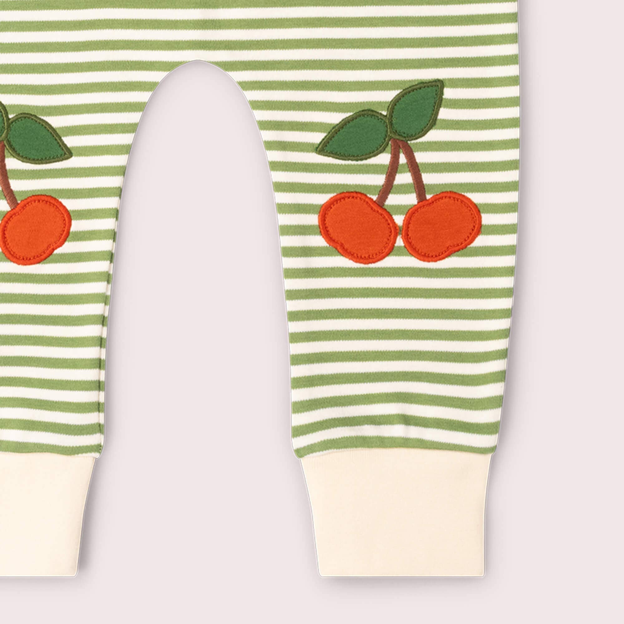 Little Green Radicals Pantaloni Ciliegia cotone bio bimbo