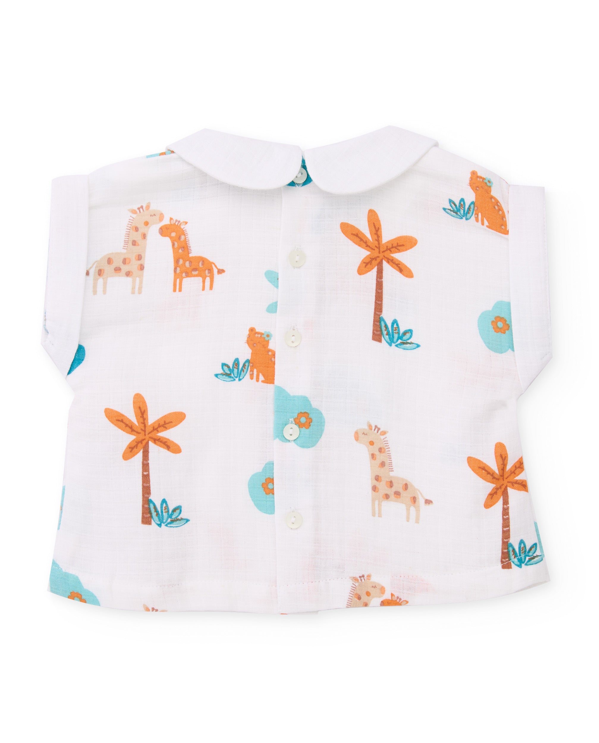 TucTuc Completi set giraffe bimba arancione 0-1 mesi