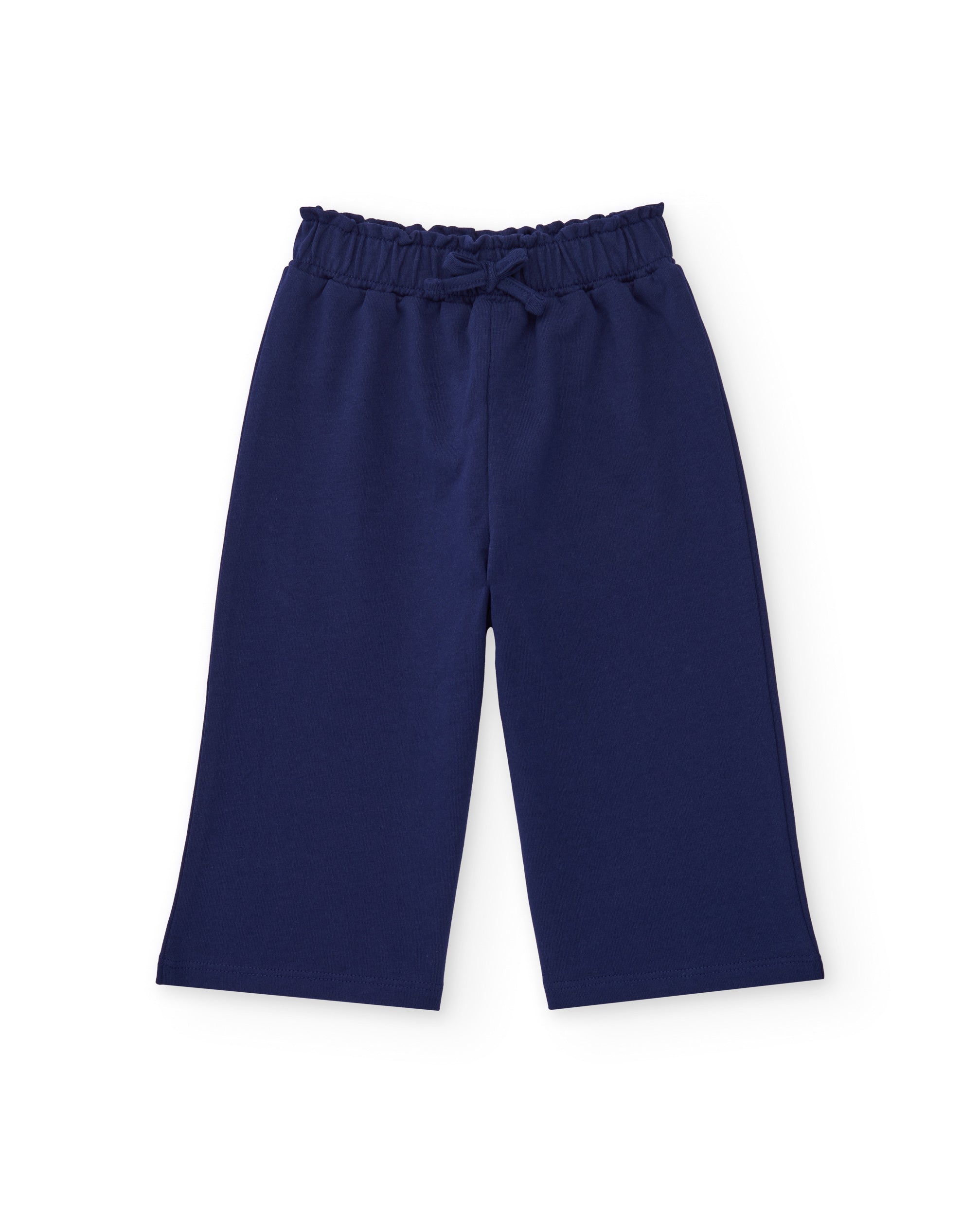 TucTuc Pantaloni culotte bimba navy jersey