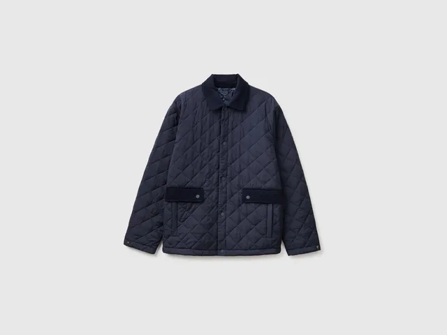 United Colors of Benetton giacca trapuntata cotone organico M