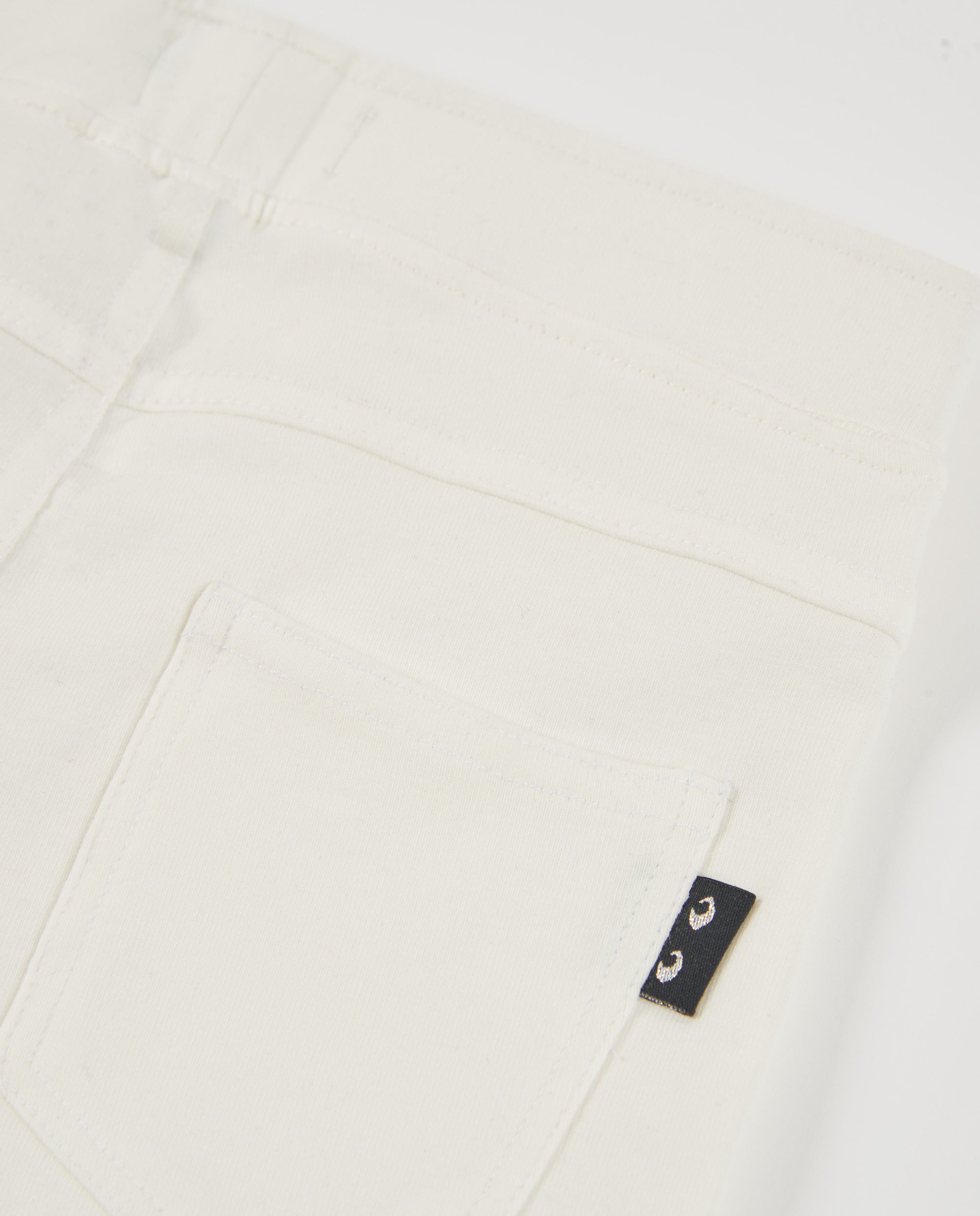TucTuc Bermuda shorts bambina bianco elasticizzato tasche