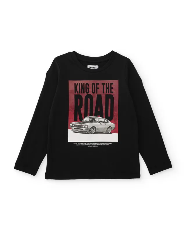 Tuc Tuc Magliette Maglia Bimbo Nero Auto Cotone