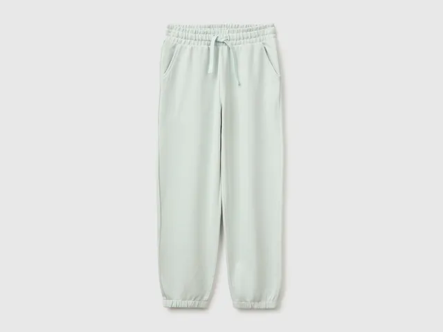 United Colors of Benetton Logo Pantaloni Jogger S felpa cotone