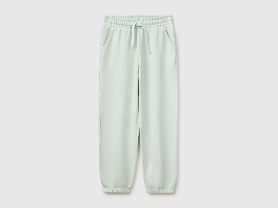 United Colors of Benetton Logo Pantaloni Jogger S felpa cotone