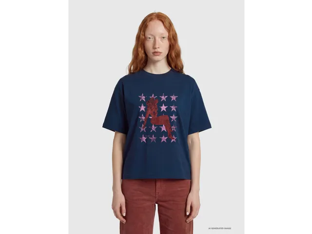 United Colors of Benetton T-shirt stampa western cotone 100%