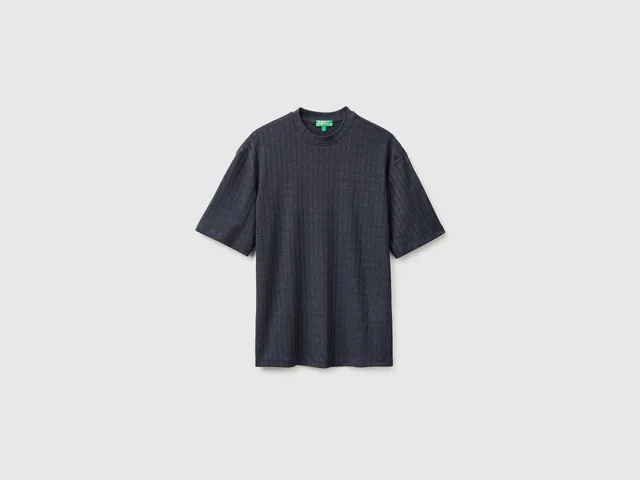 United Colors of Benetton T-shirt costine taglia M in cotone
