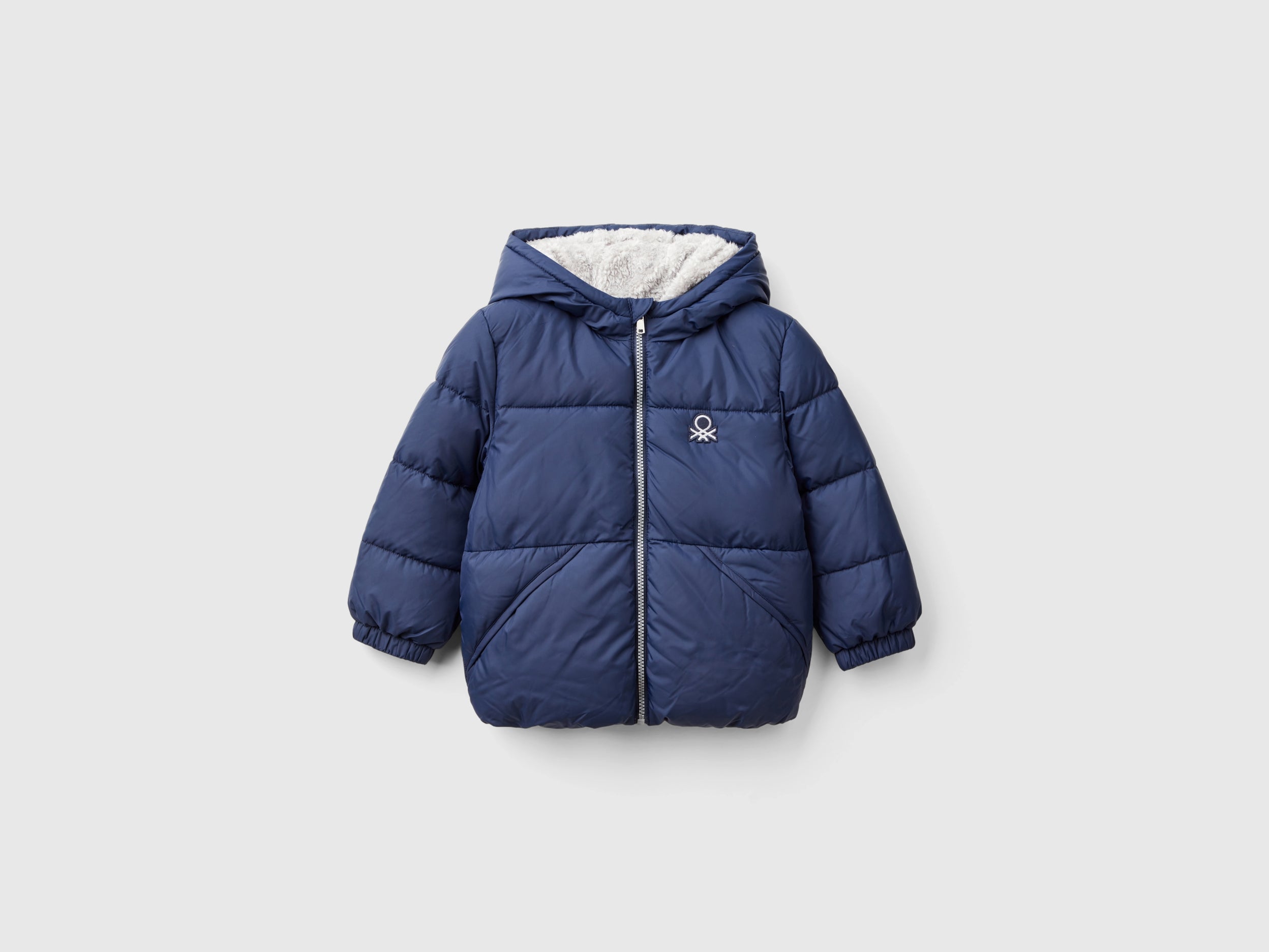 United Colors of Benetton Jackets Giacca trapuntata teddy bimbo