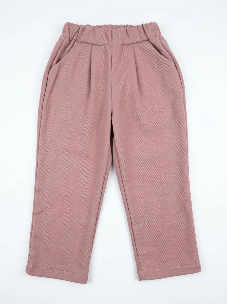 Woolly Organic Kids Trousers Pantaloni Bimbo Cotone Bio