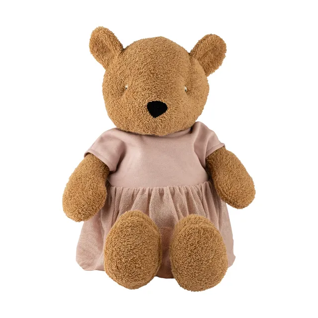 Woolly Organic Soft Toy Tutu orsetto peluche cotone 53 cm