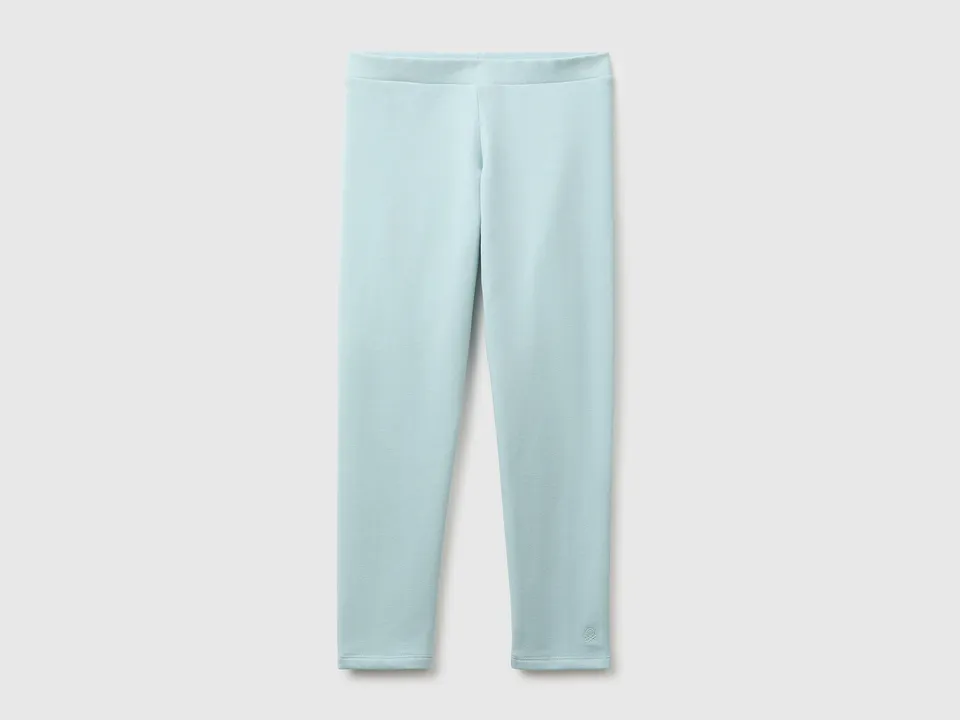 United Colors of Benetton Trousers Warm Fleece Leggings Pantaloni S Felpati