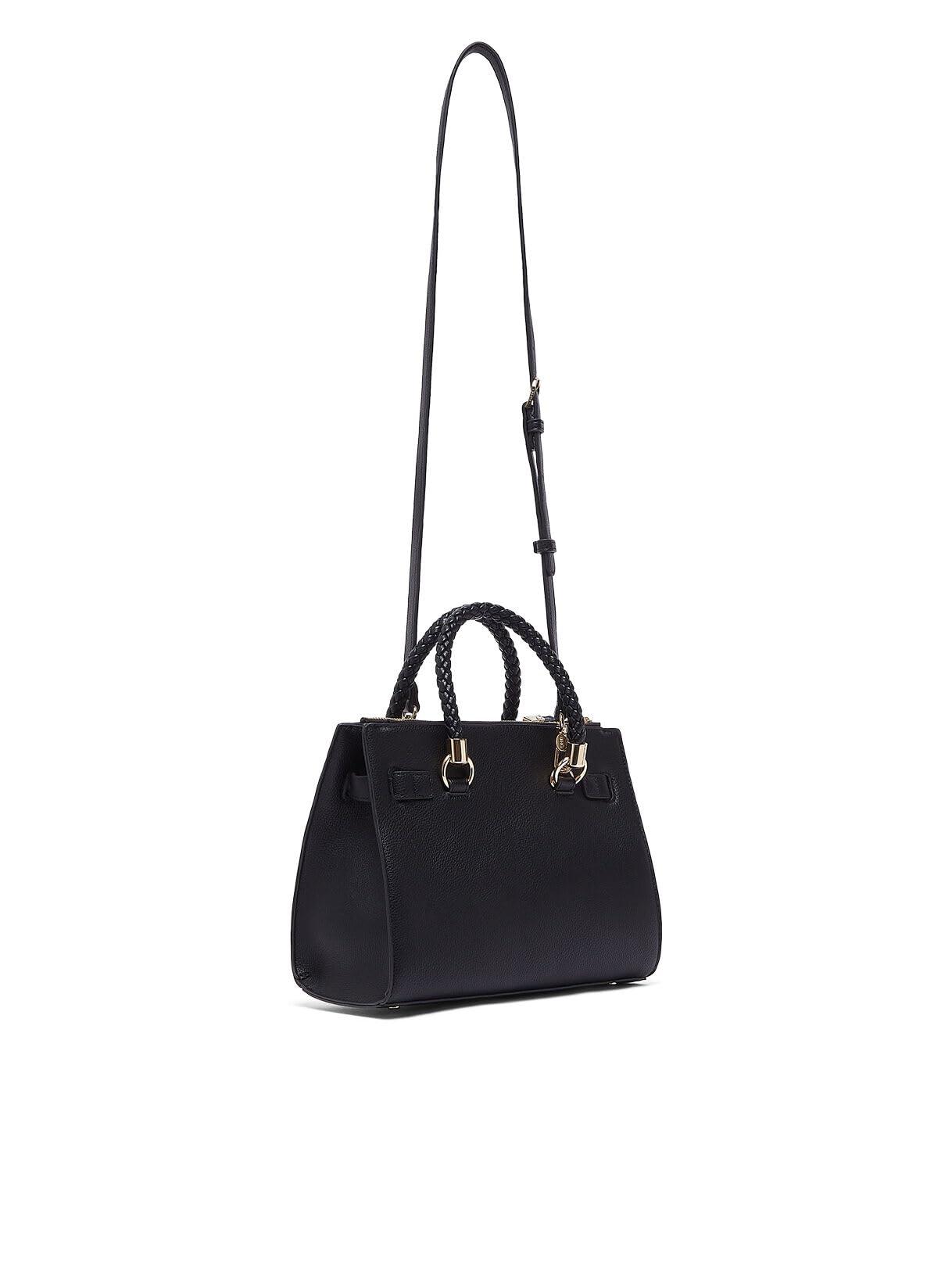 Liu Jo Borsa Satchel Piccola Nera S 27x12x21 cm con Charm