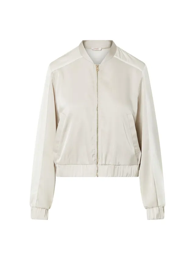 Liu Jo Giacche Giacca Raso Stretch L con Zip