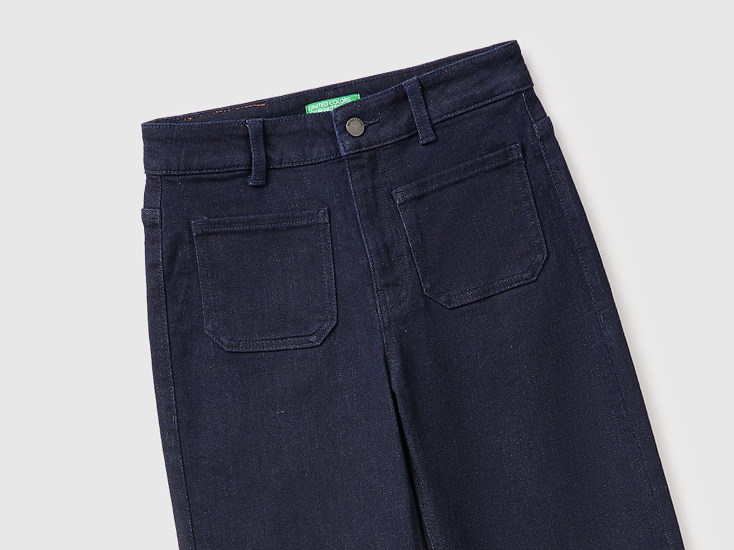 Benetton Jeans dritti denim cotone taglia 28 vintage