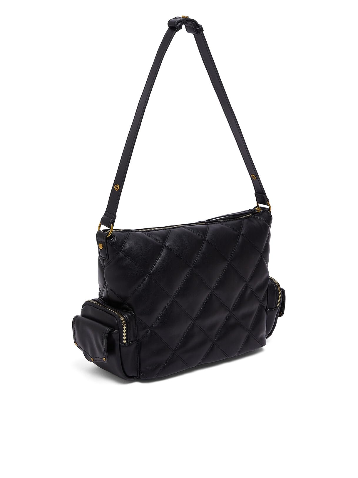 Liu Jo Borse Hobo 22222 Matelassé T_U_ Nera Media
