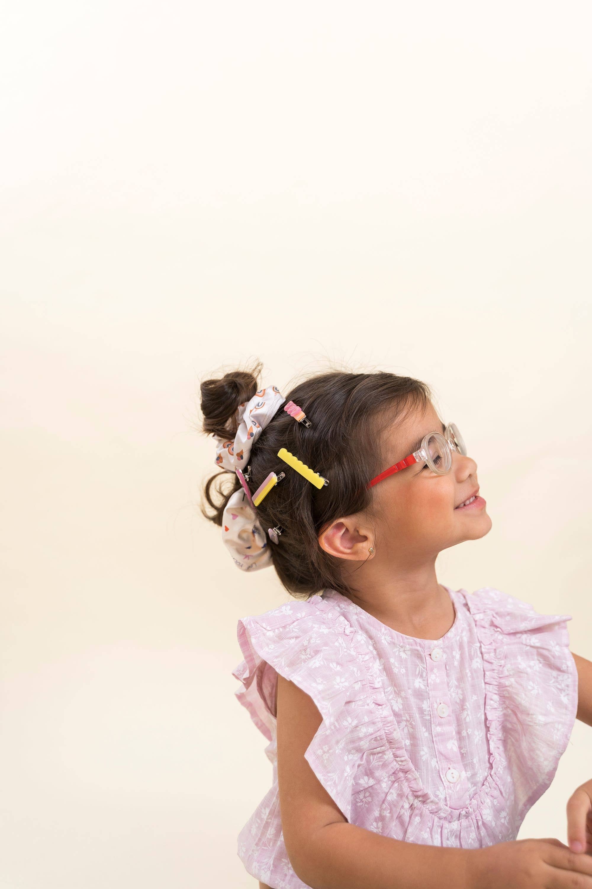 Cotton Cloud Retro mollette capelli acetato bambina