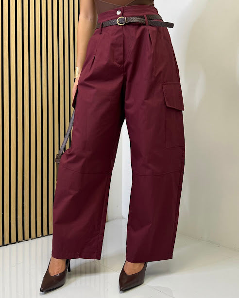 Sottosopra je2702p pantalone cargo nero taglia unica