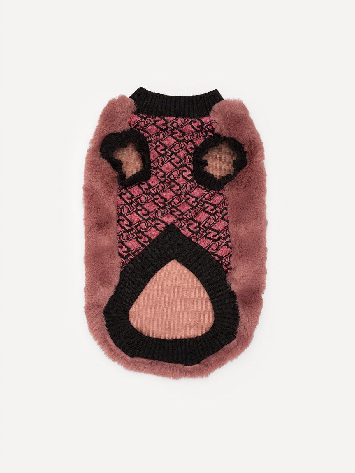 Liu Jo Pets 01597 maglia cane teddy M rosa lana