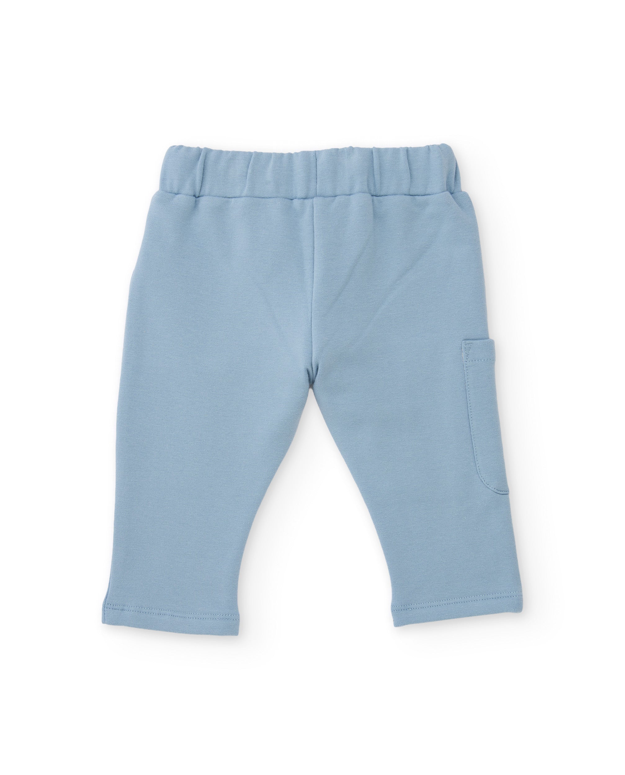 TucTuc Completo felpa neonato giacca completo azzurro 3 pezzi