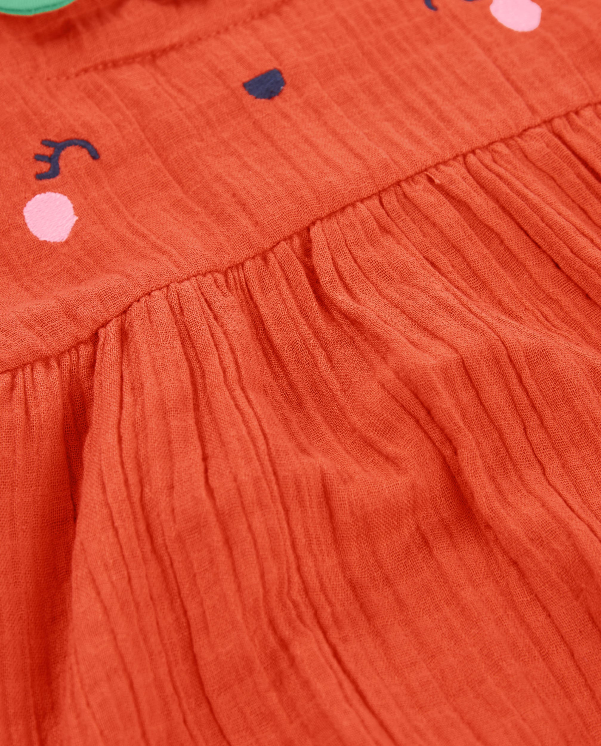 TucTuc Vestiti Vestito neonata fragolina rosso maniche corte
