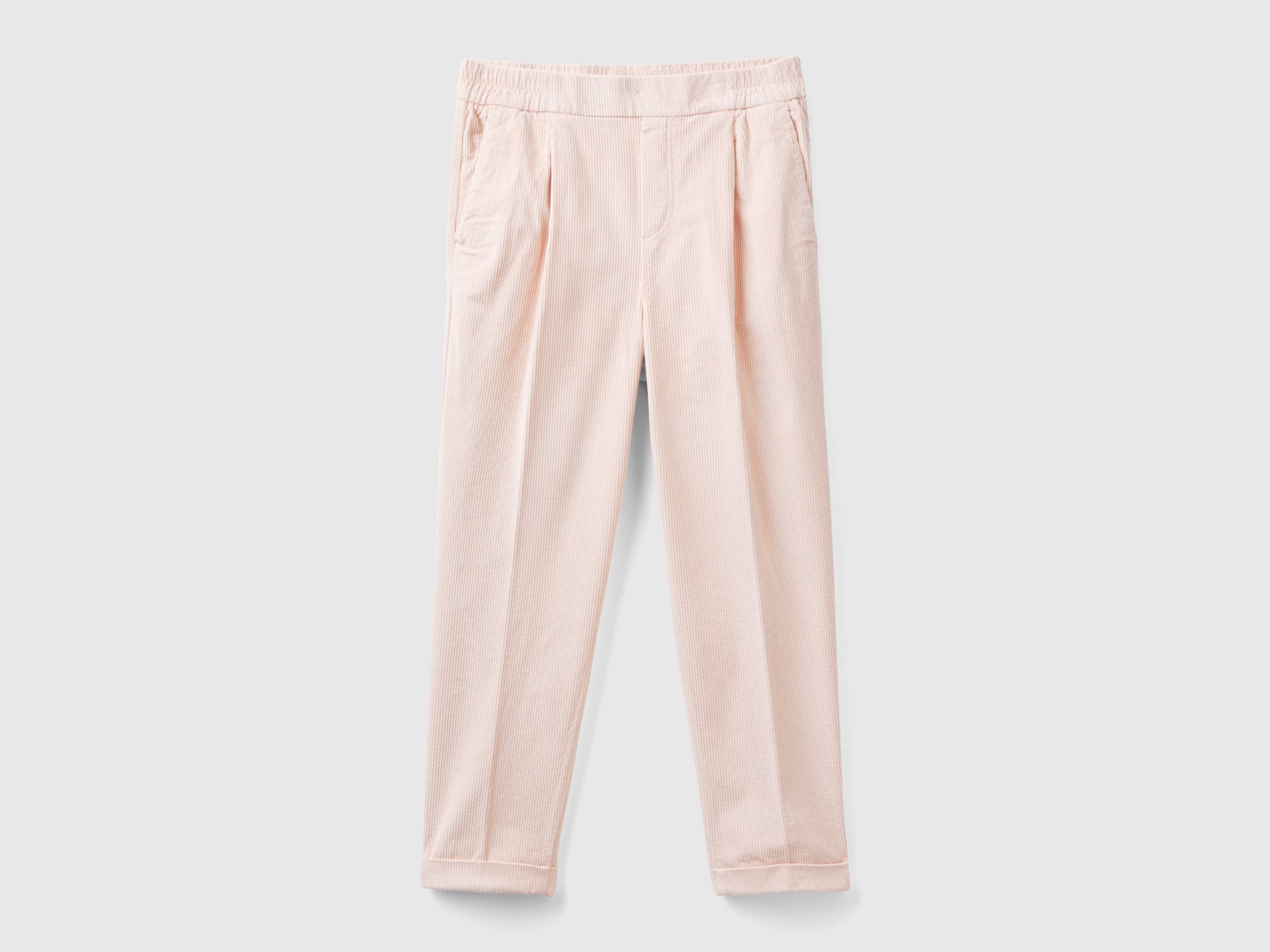 United Colors of Benetton Chinos Pantaloni Velluto Cotone Taglia M
