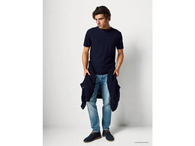 United Colors of Benetton T-Shirt Slub Cotone Manica Corta Taglia M