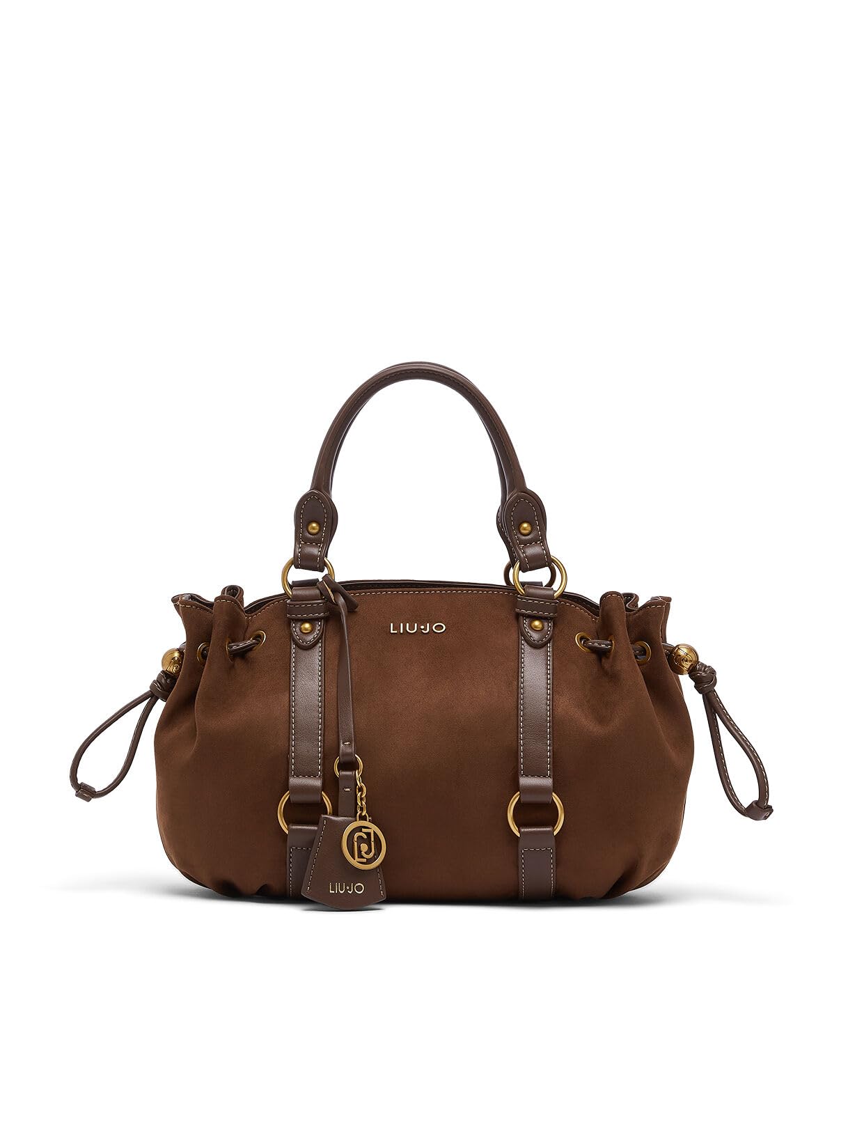 Liu Jo Borse Borsa piccola con coulisse borsetta nero microfibra