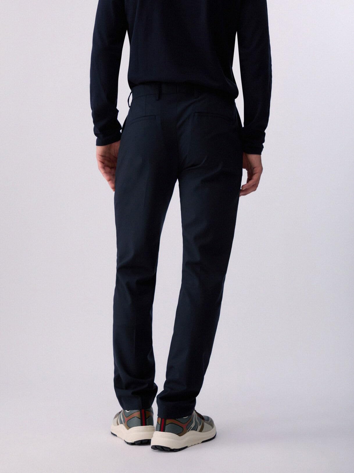 Liu Jo Pantaloni Regular Fit Taglia 42 Blu Scuro