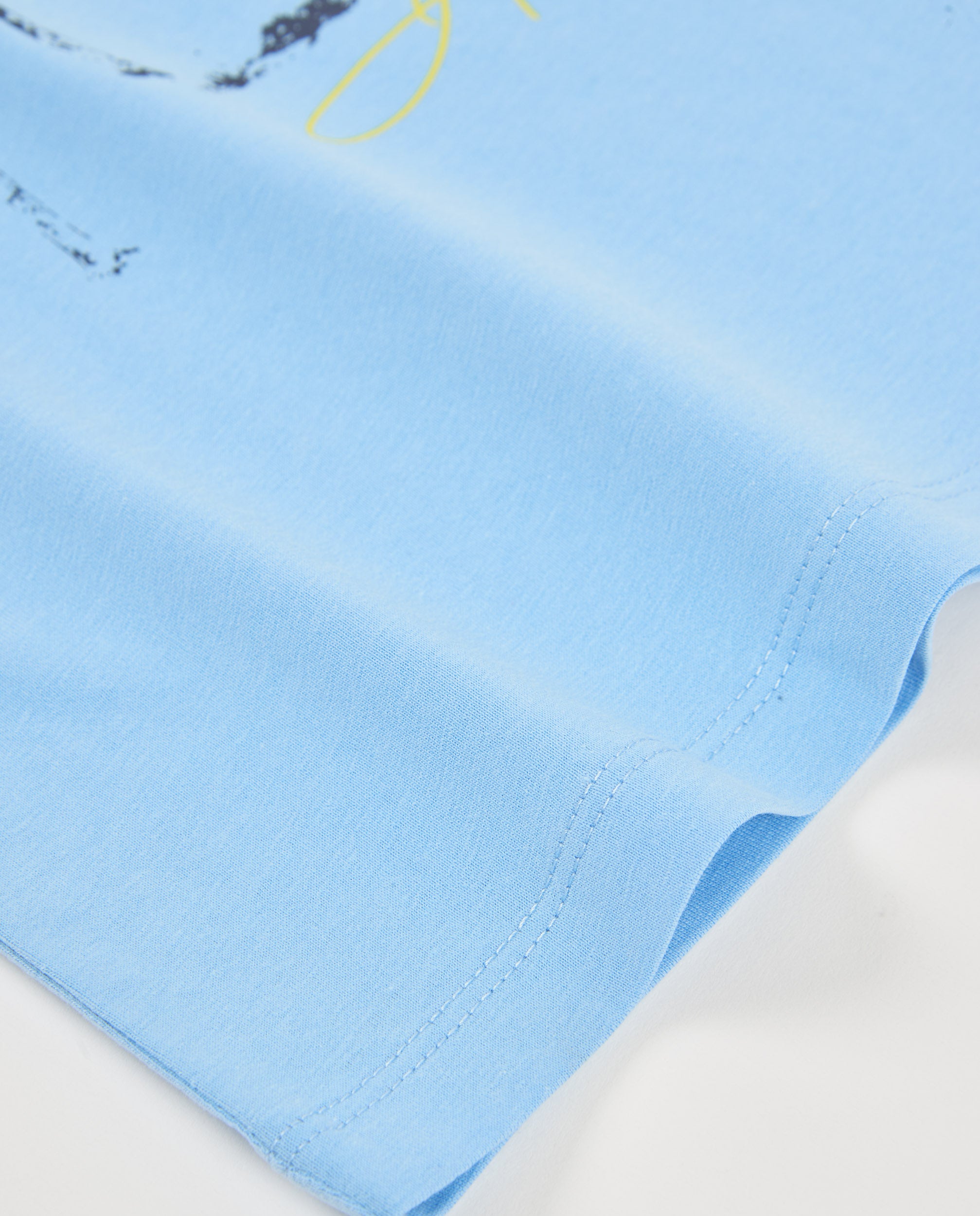 TucTuc Magliette T-shirt bambino palme blu jersey leggero