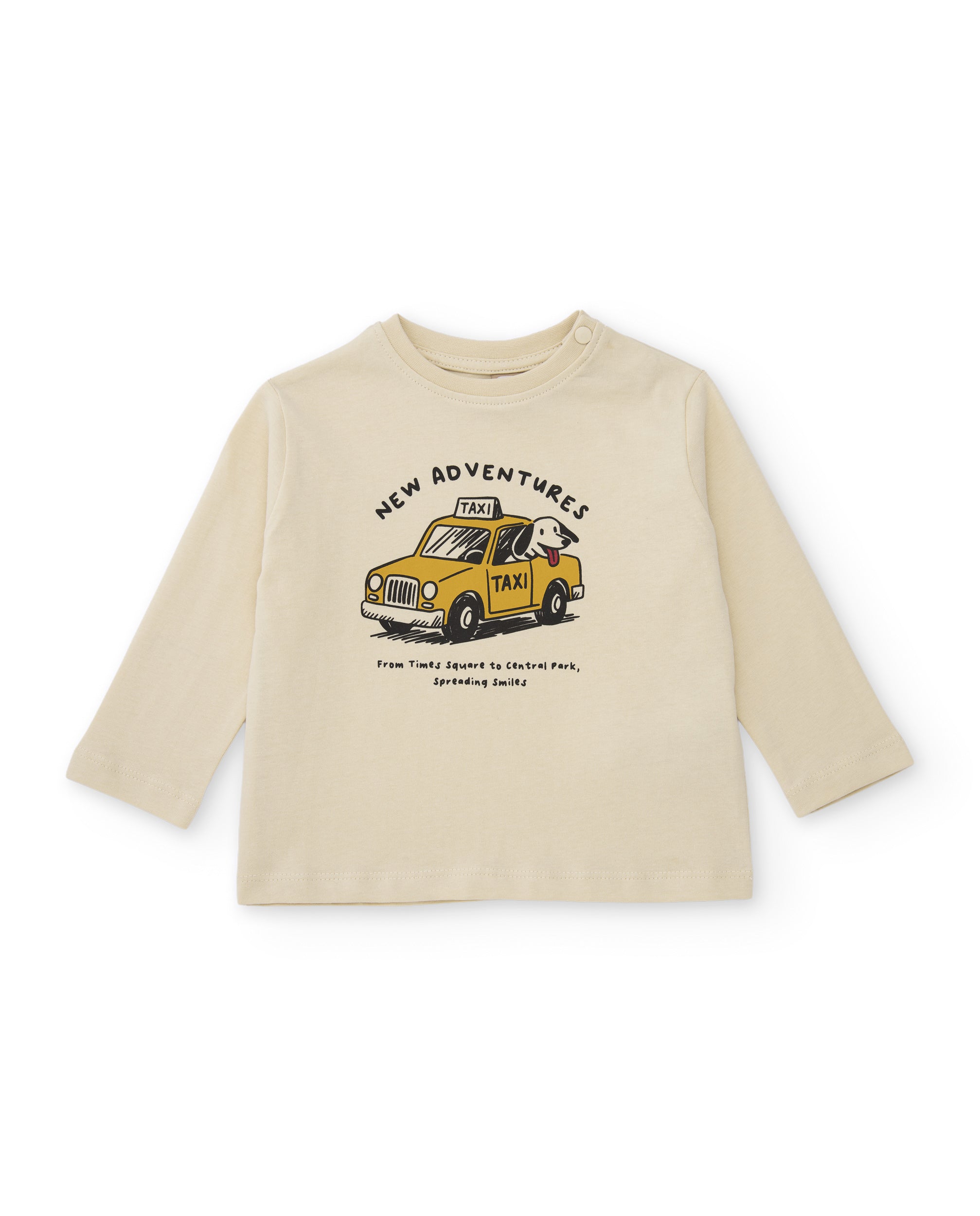 TucTuc Magliette t-shirt bambino giallo stampa taxi