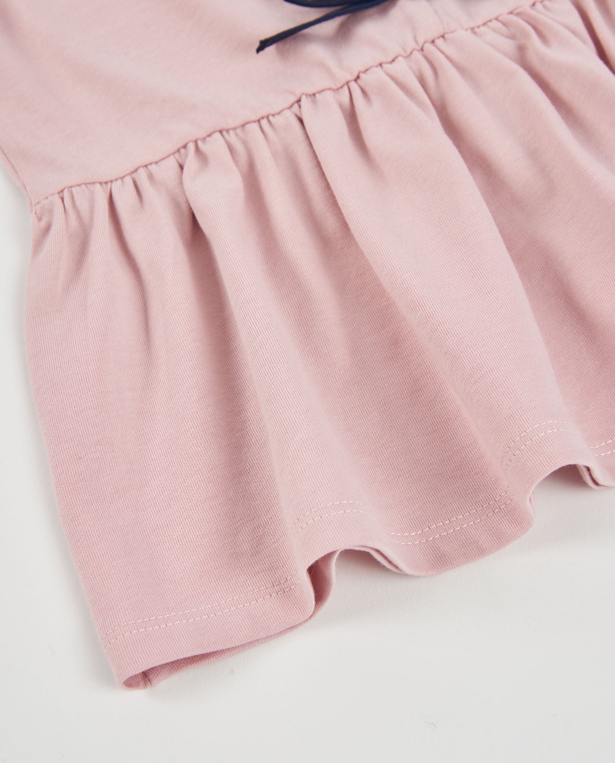 TucTuc Magliette Maglia Bambina Rosa con Fiocchi e Volant