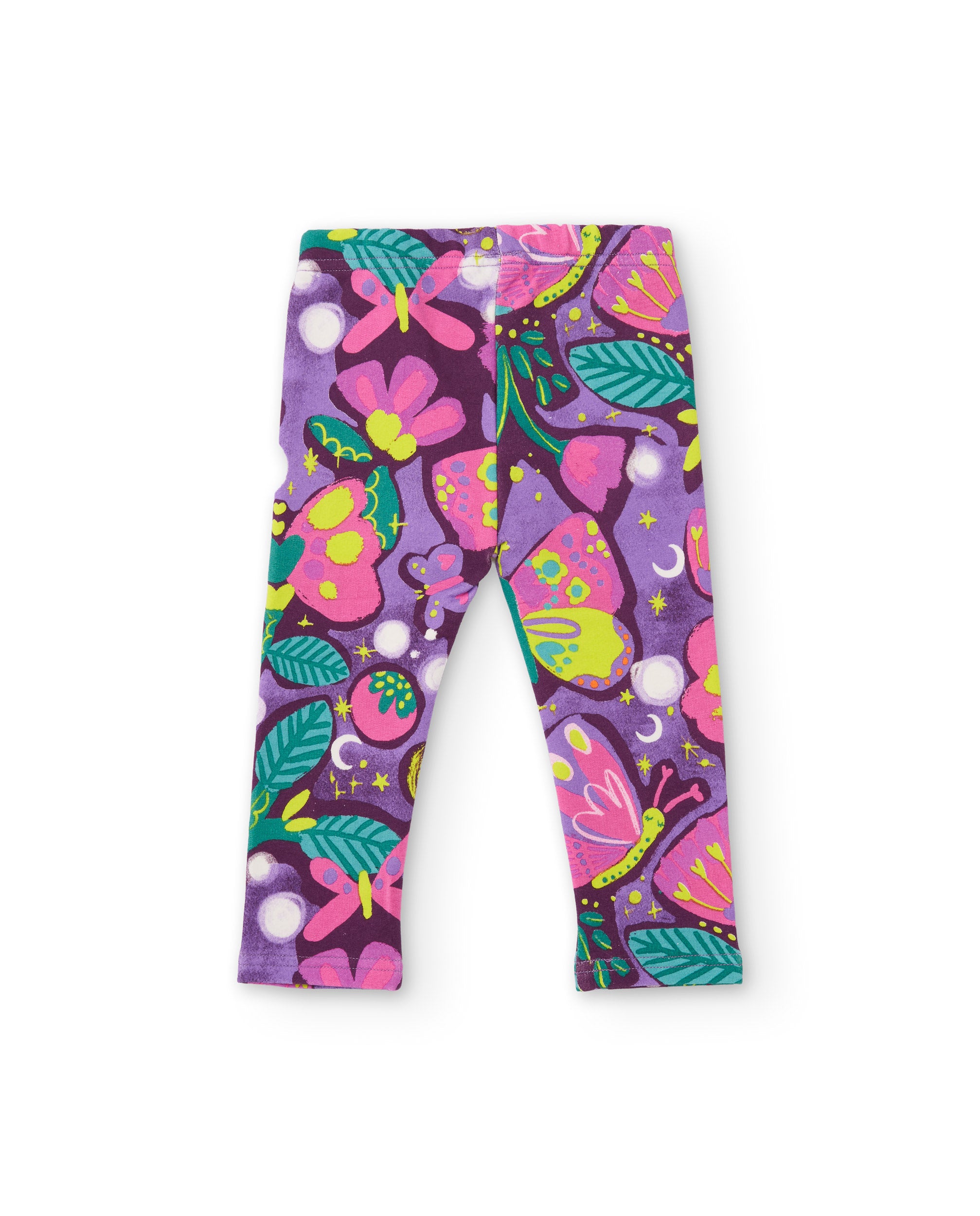 TucTuc Leggings Leggings felpa bambina lilla fiori