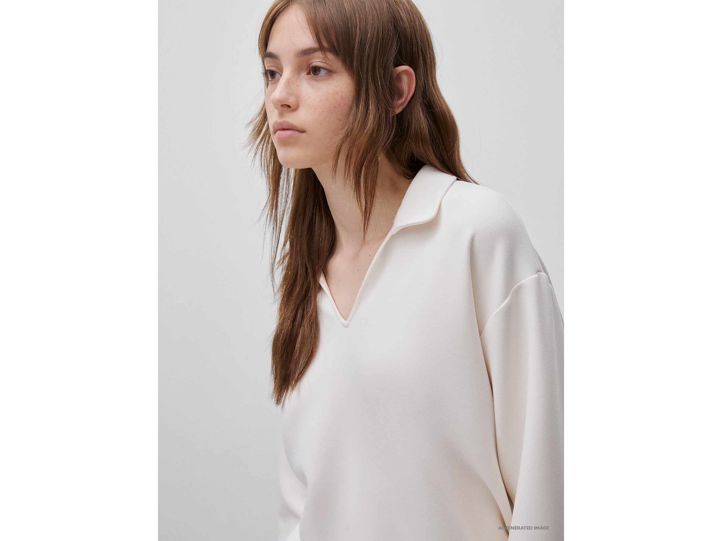 United Colors of Benetton felpa collo polo modal M